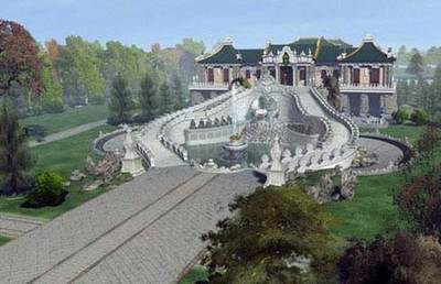 意大利法尔奈斯庄园 文艺复兴园林的宏伟乐章